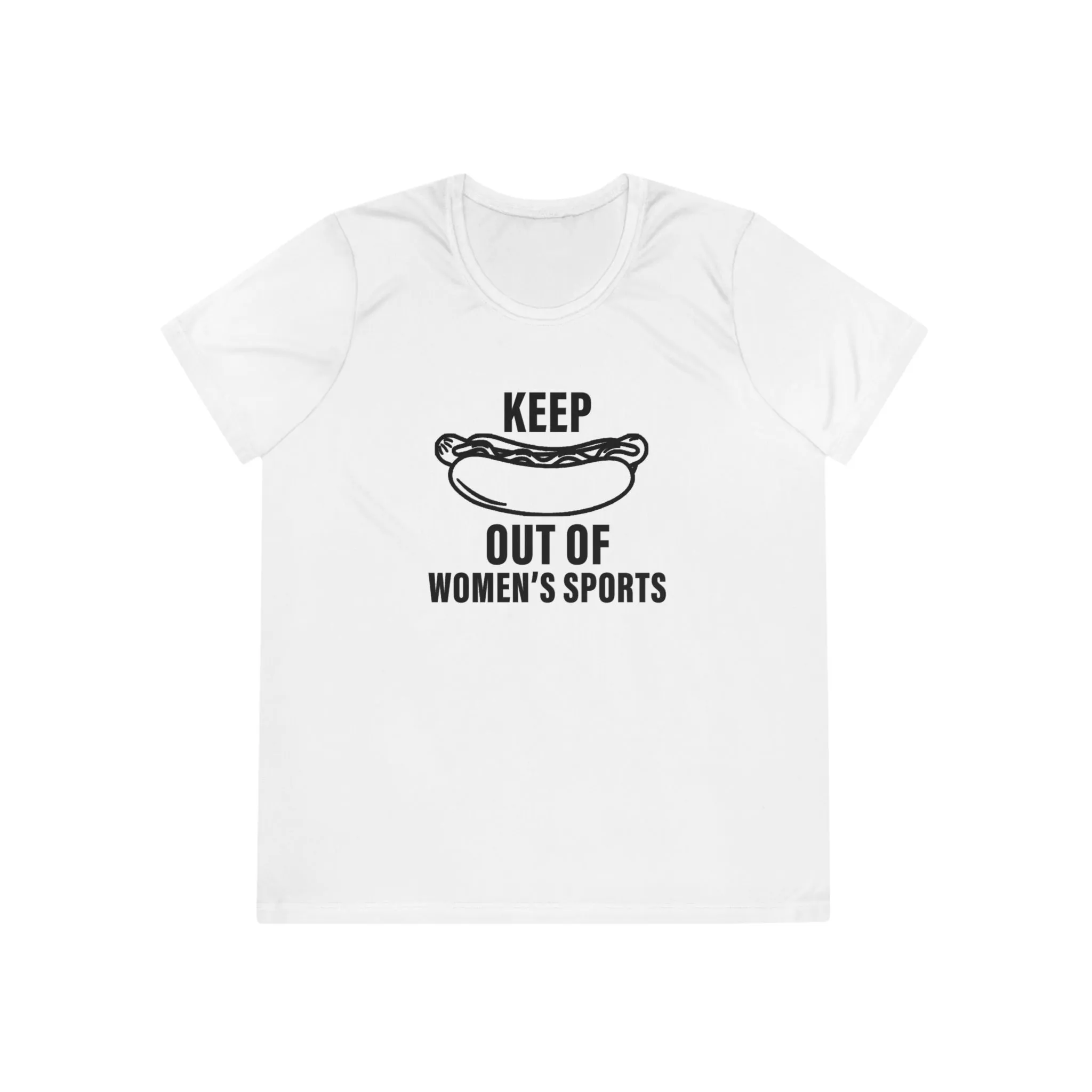 Keep 'Hot-Dogs' Out of Women's Sports | Ladies Competitor Tee