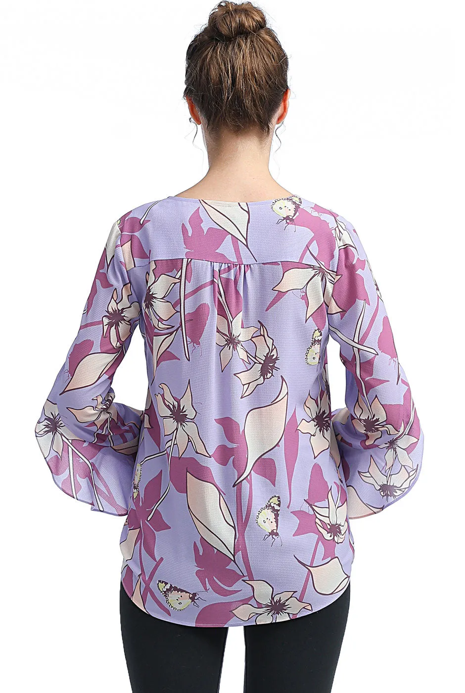 Kimi   Kai Maternity "Adna" Nursing Blouse