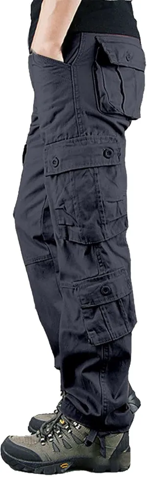 Knit Casual Pants for Men Men's Solid Color and Windproof and Rainproof Pants Winter Warm Training Active Track