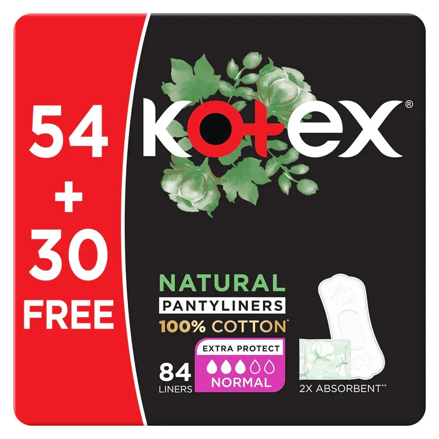 Kotex Liners Normal 84's