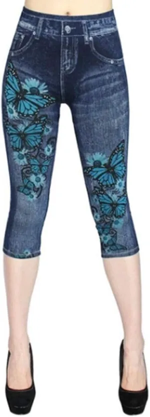 LCMTWX Casual Pants for Women Straight Wide Leg Pants with Breasted Cotton Loose Casual Pants with Denim Capris for Women