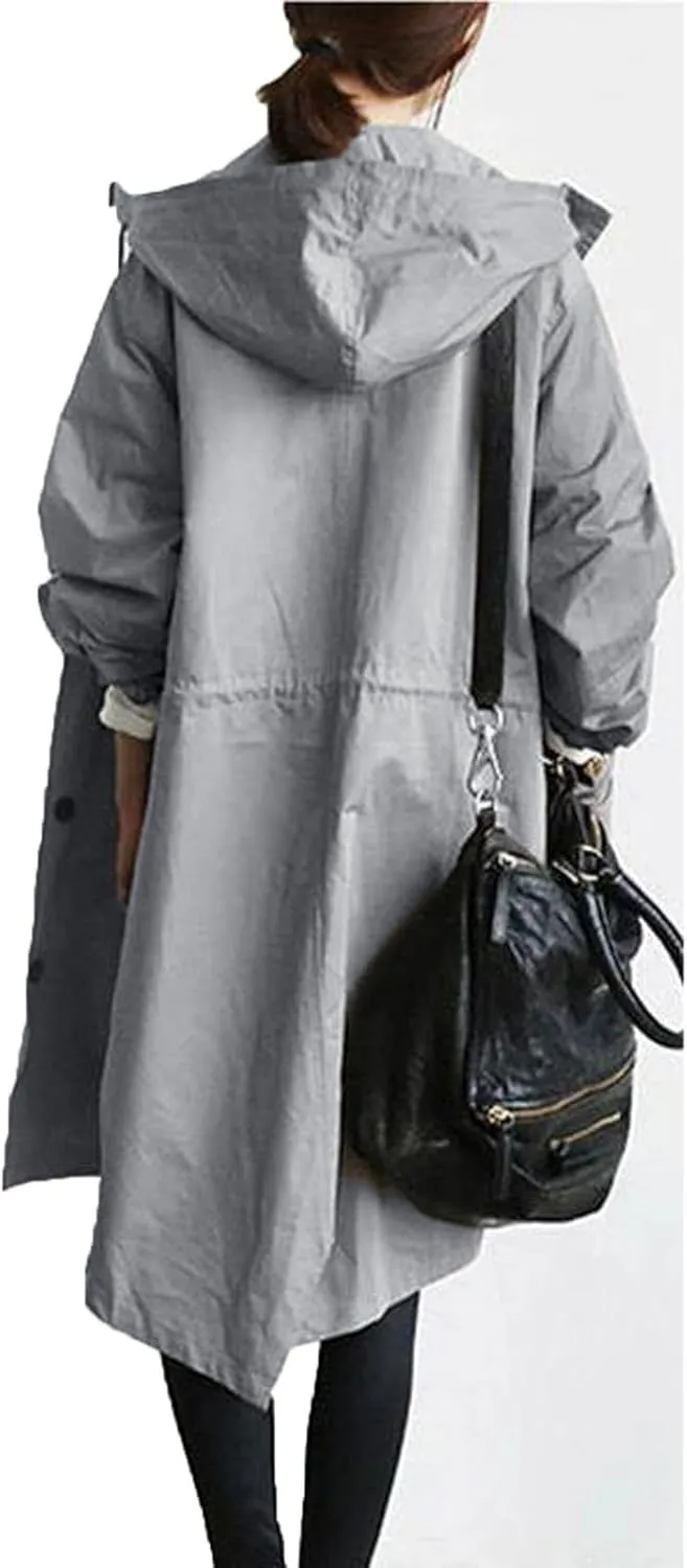 LCMTWX Womens Winter Coats Long Suit Collar Printed Pocket Jacket Peacoat Womens Coat Peacoat Womens Coat Wool Coats for