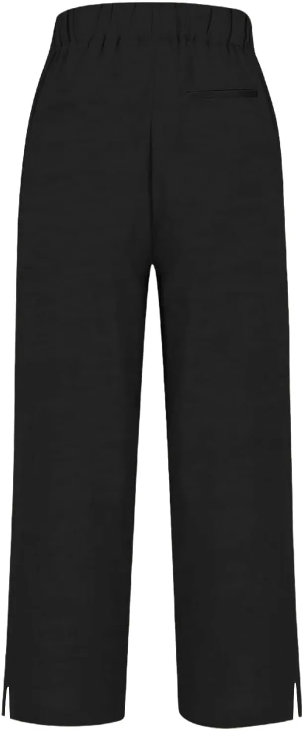 Linen Pants Women Summer Loose Casual Pants for Women Cotton Gauze Pant Plus