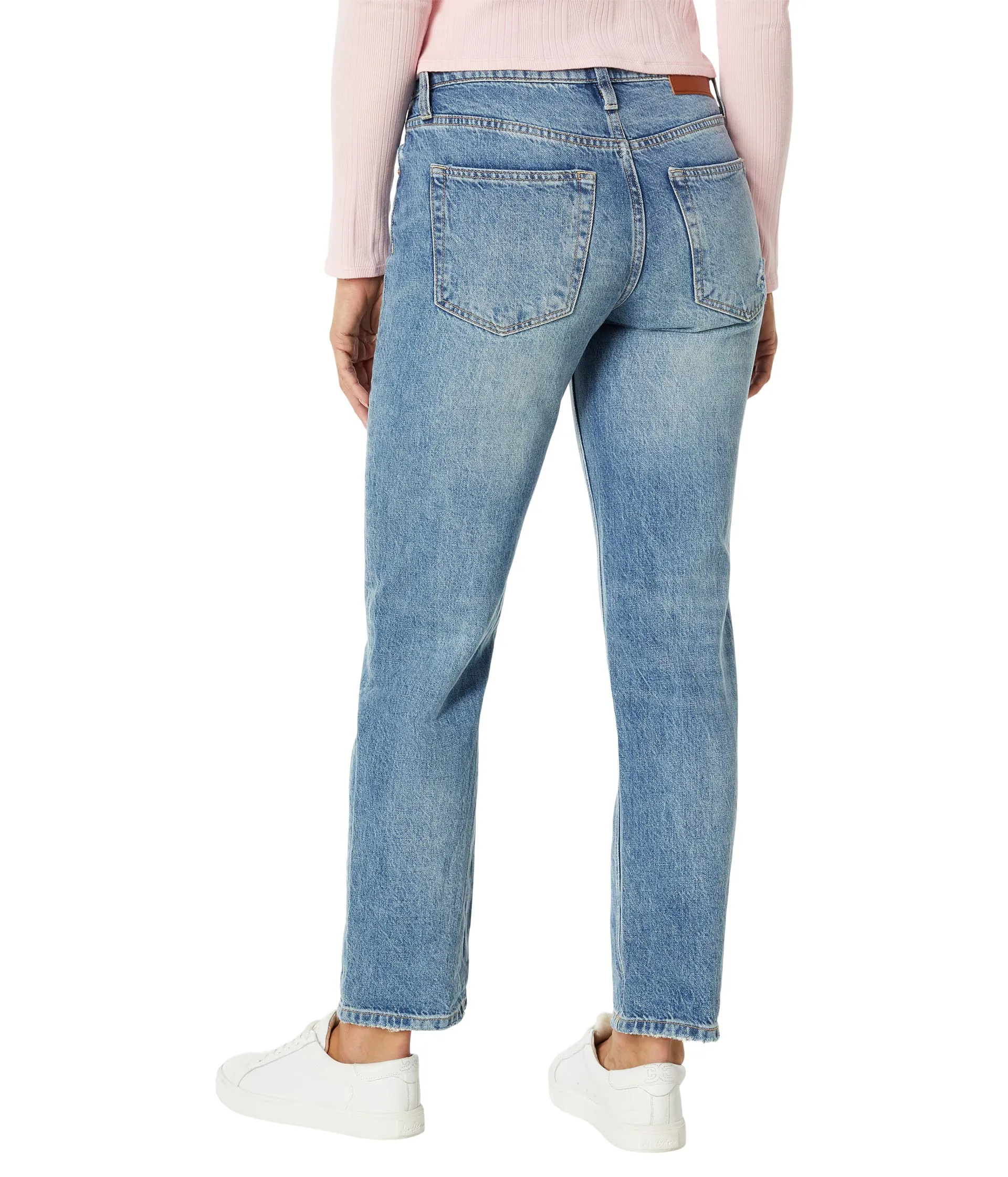 Lucky Brand Jeans, Mid-Rise Boy Jeans in After Hours Destructed