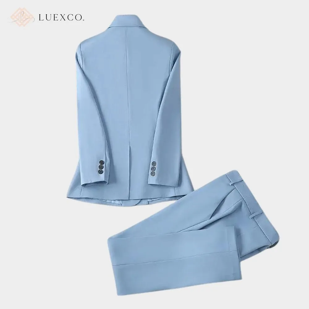 Luexco Women's Formal Suit Set Pants and Jacket