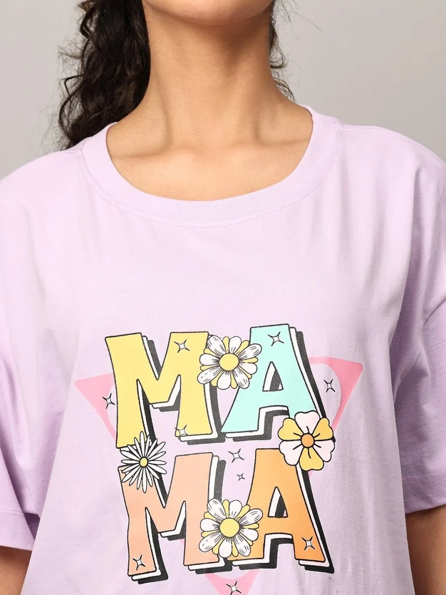 MAMA Oversized Mumma T shirt