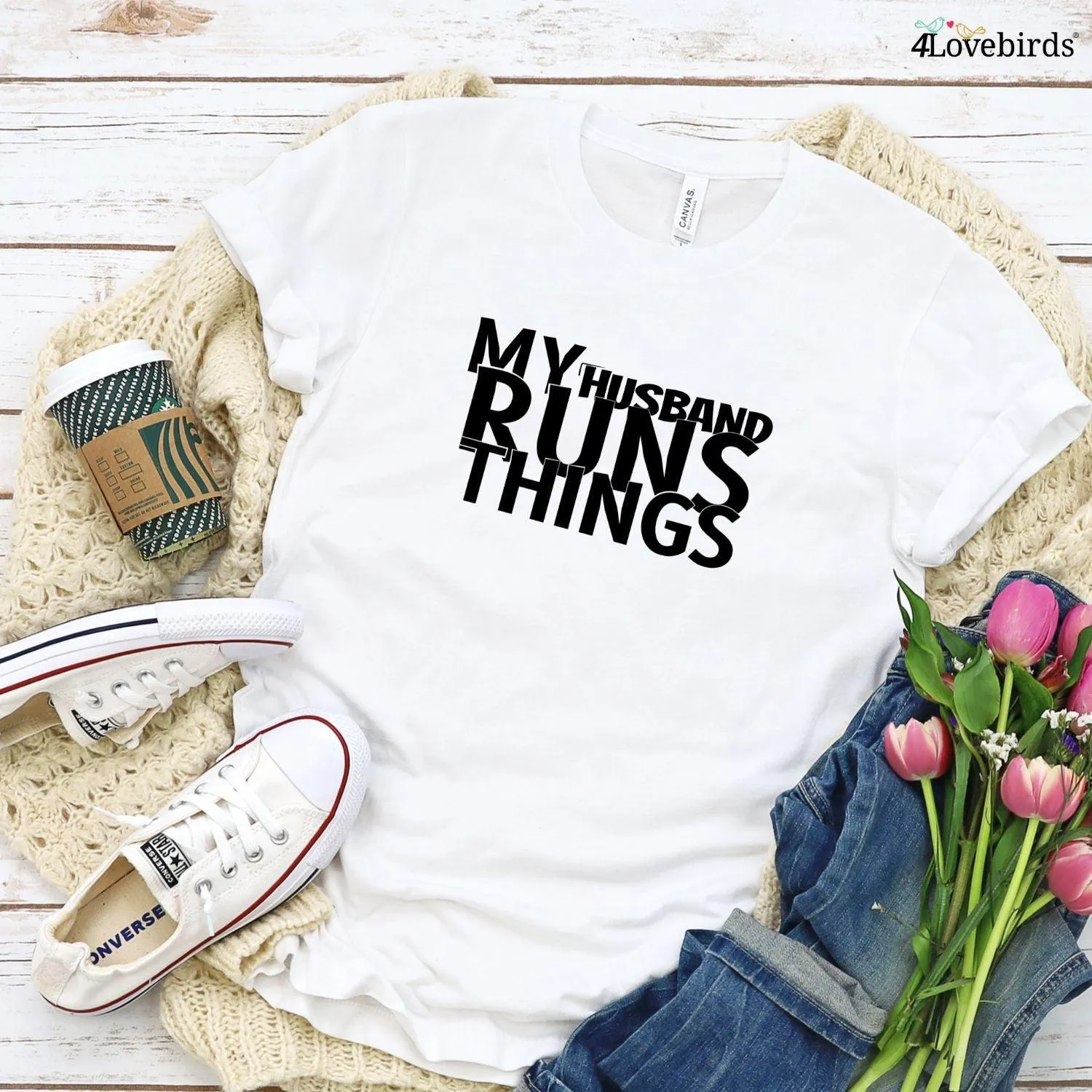 Matching Set: Funny Husband/Wife Hoodie & Sweatshirt - Wedding/Anniv Gift Idea