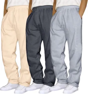 Men's 3PC Casual Pants Sweatpants Solid Color Running Fitness Pants Sweatpants for Men