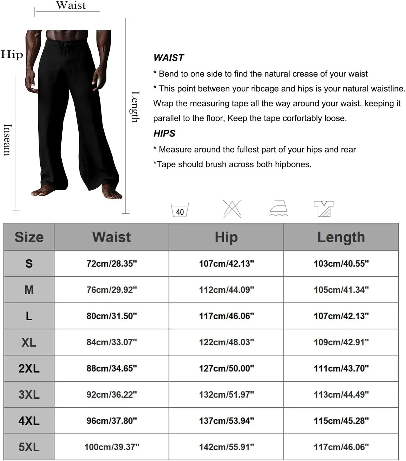 Mens Linen Pants 2025 Summer Loose Fit Straight Leg Drawstring Pants with Pockets Casual Lightweight Beach Pant