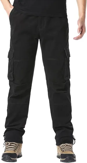 Mens Sweatpants with Pockets Big and Tall Running Gym Men's Casual Pants Drawstring Sweat Jogging Cargo Joggers Long