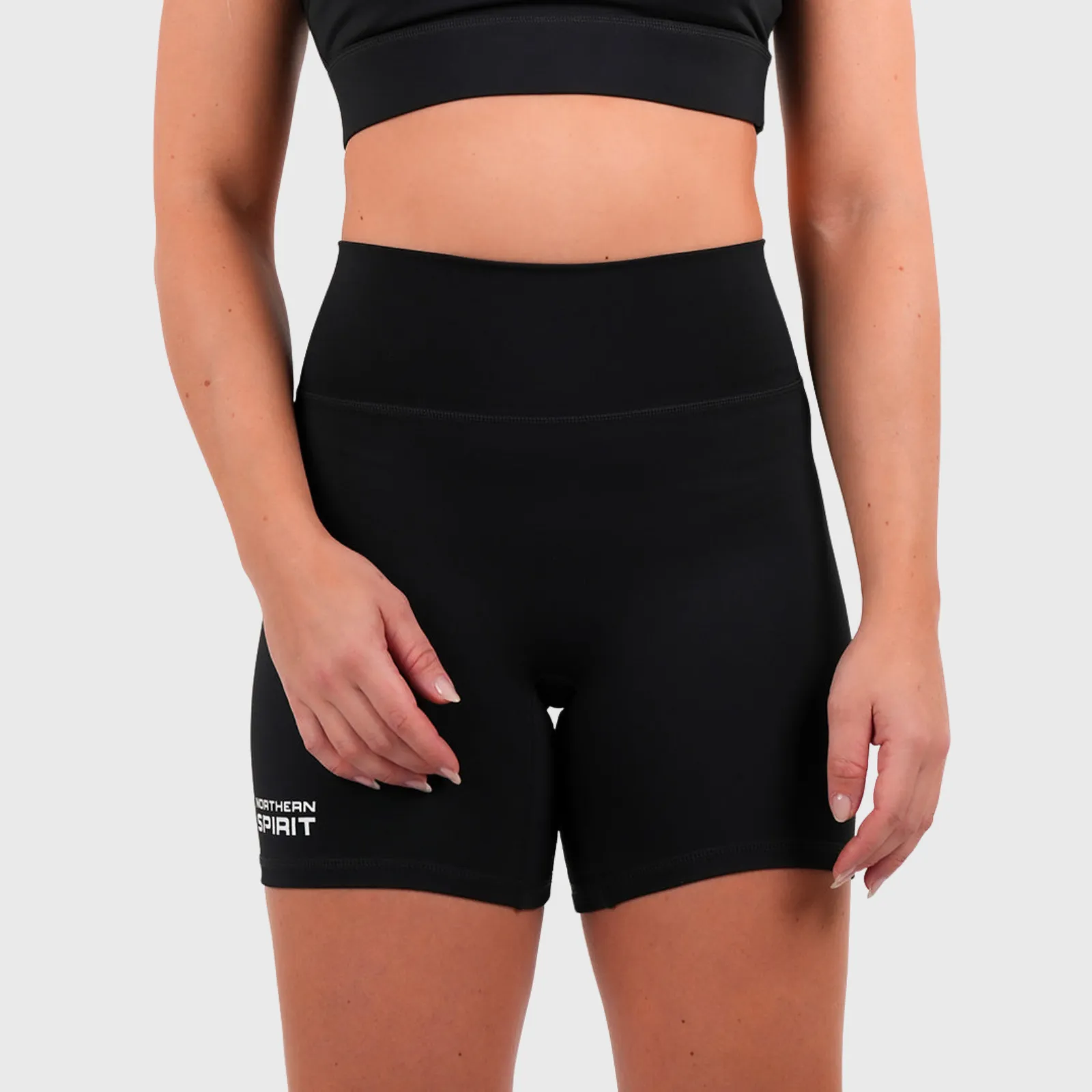 Northern Spirit - Cruiser Women's High Waisted Short 6-inch - INK