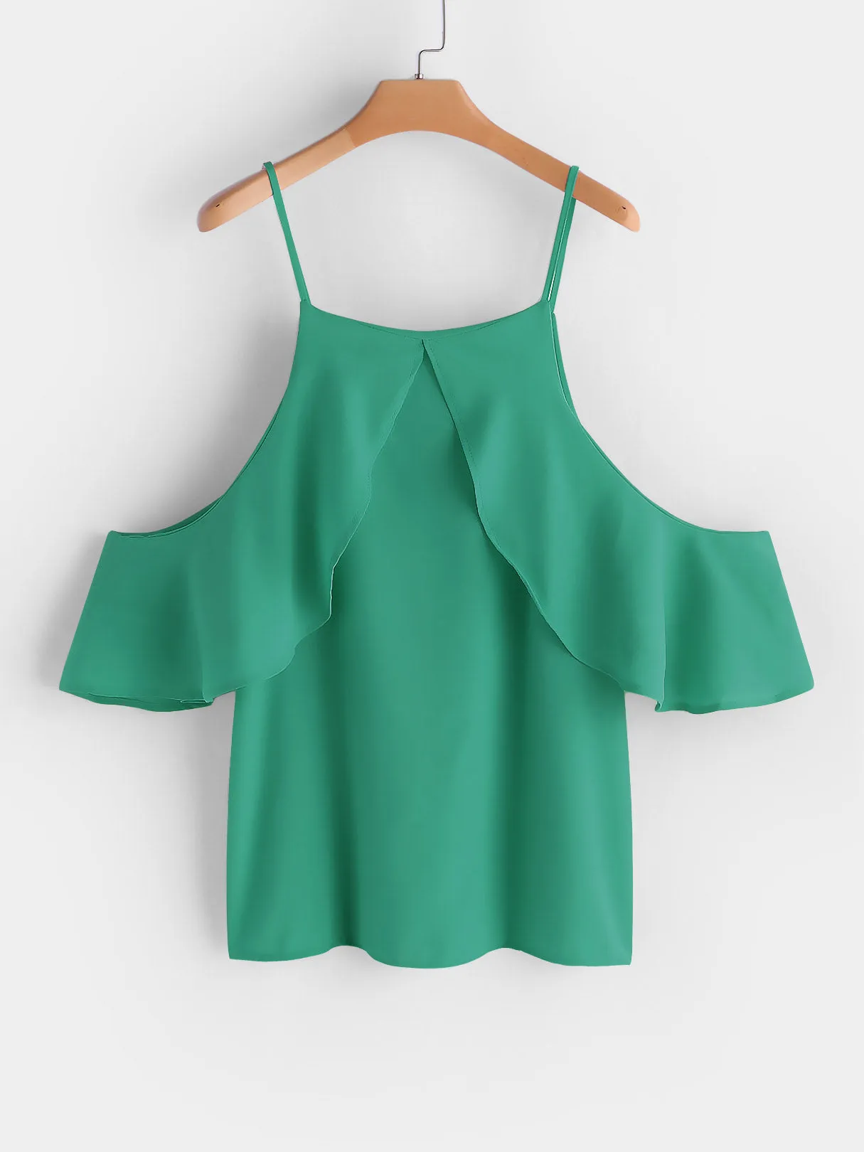 OEM ODM Cold Shoulder Plain Tiered Cut Out Short Sleeve Plus Size Tops