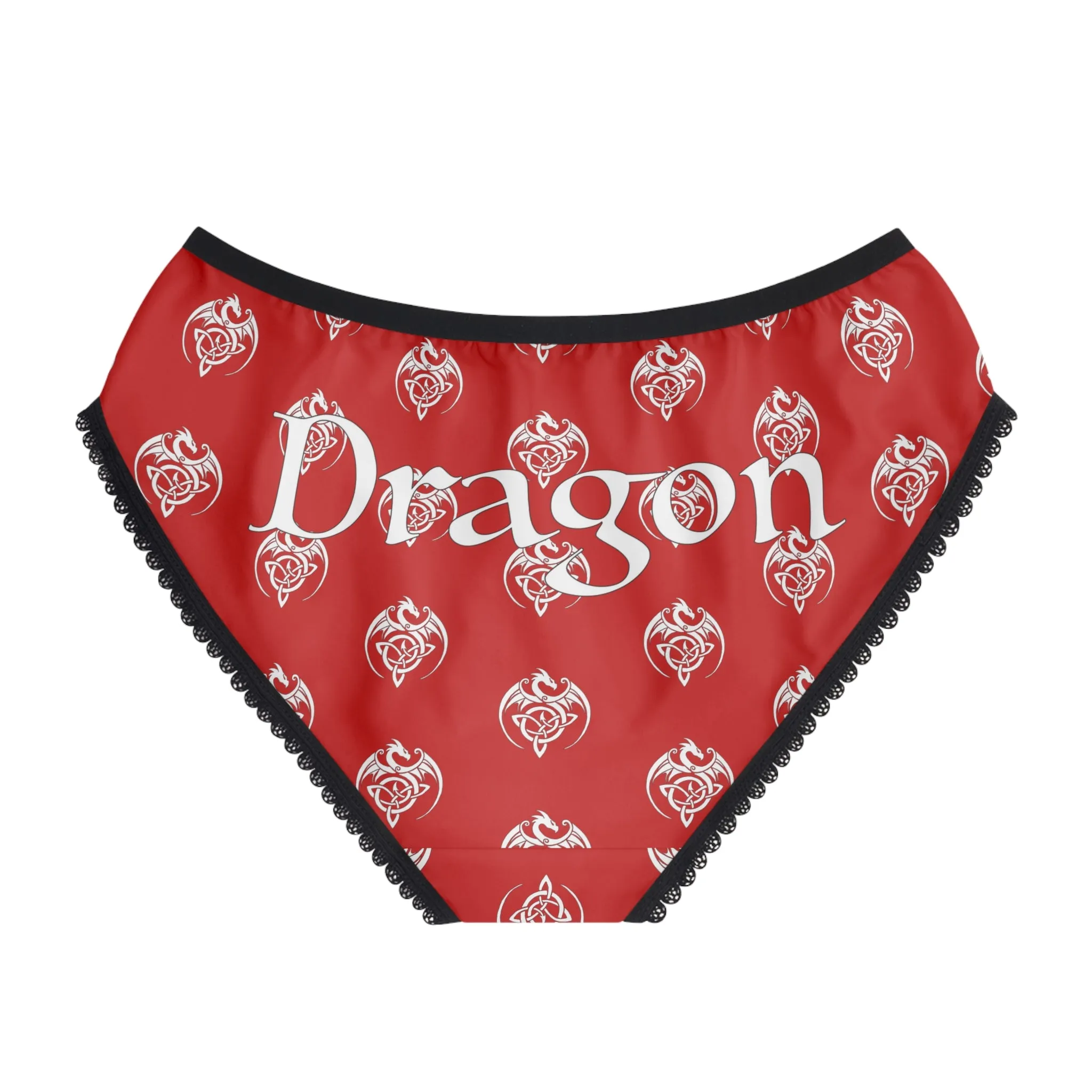 Patti's Power Panties Women's Bikini Briefs - "Dragon"