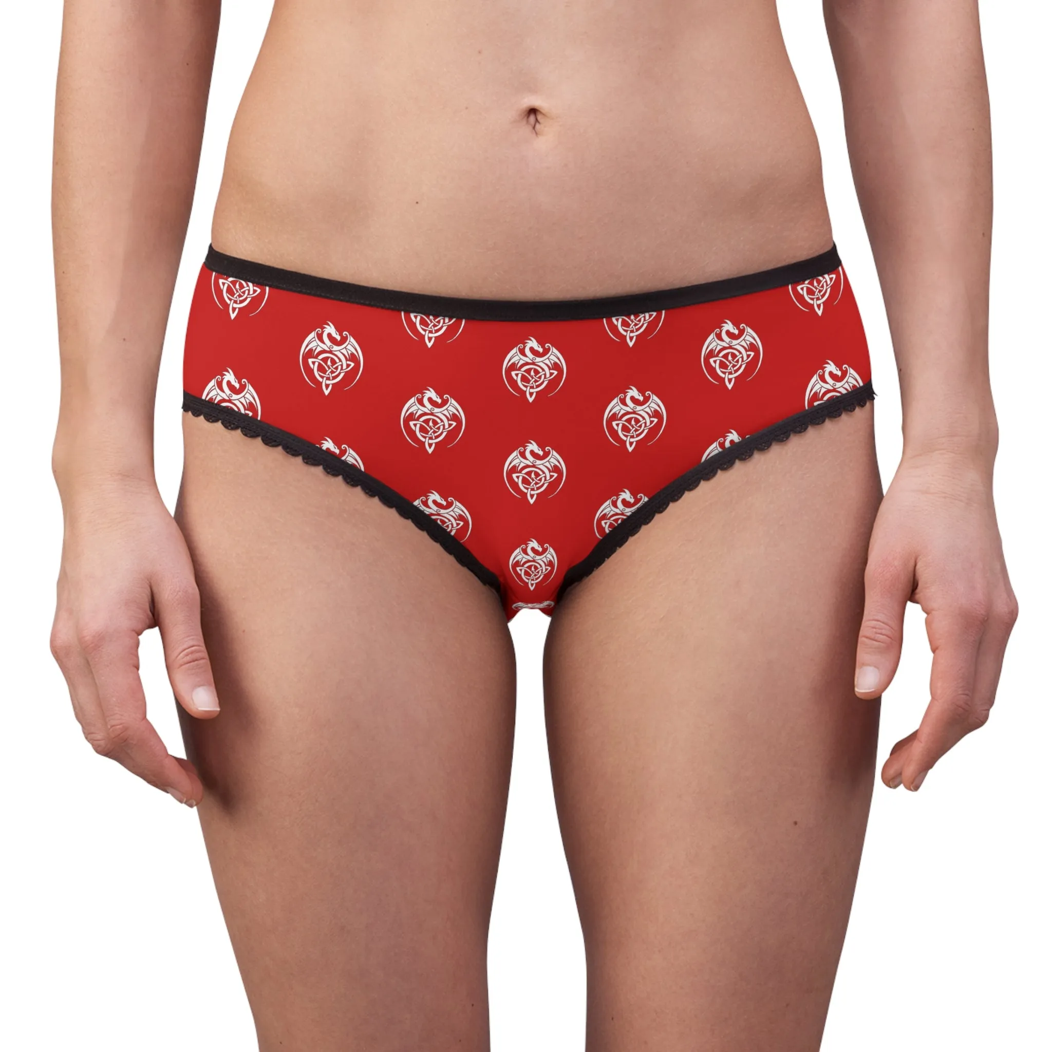 Patti's Power Panties Women's Bikini Briefs - "Dragon"