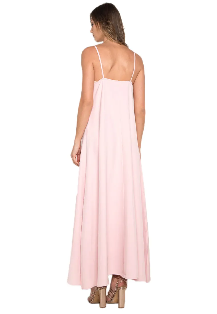 Powder Pink Maxi Dress