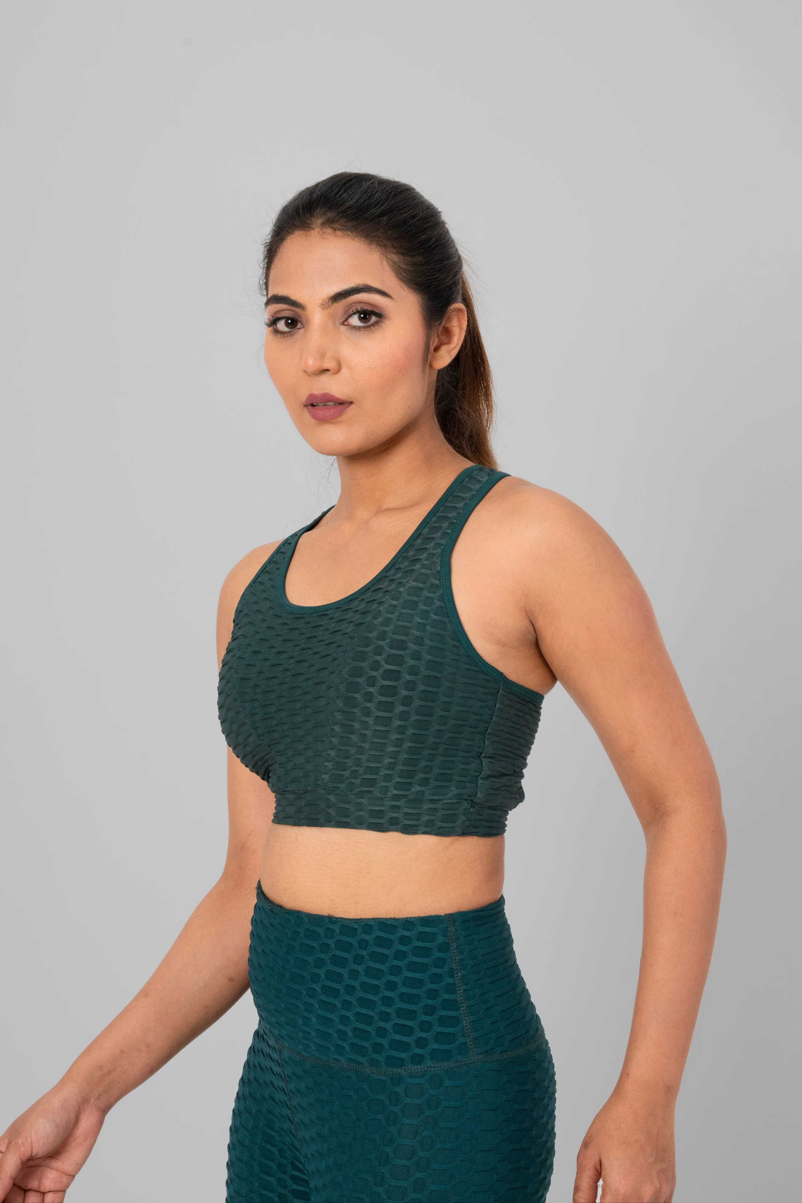 Sunday Sports Bra - Bottle Green