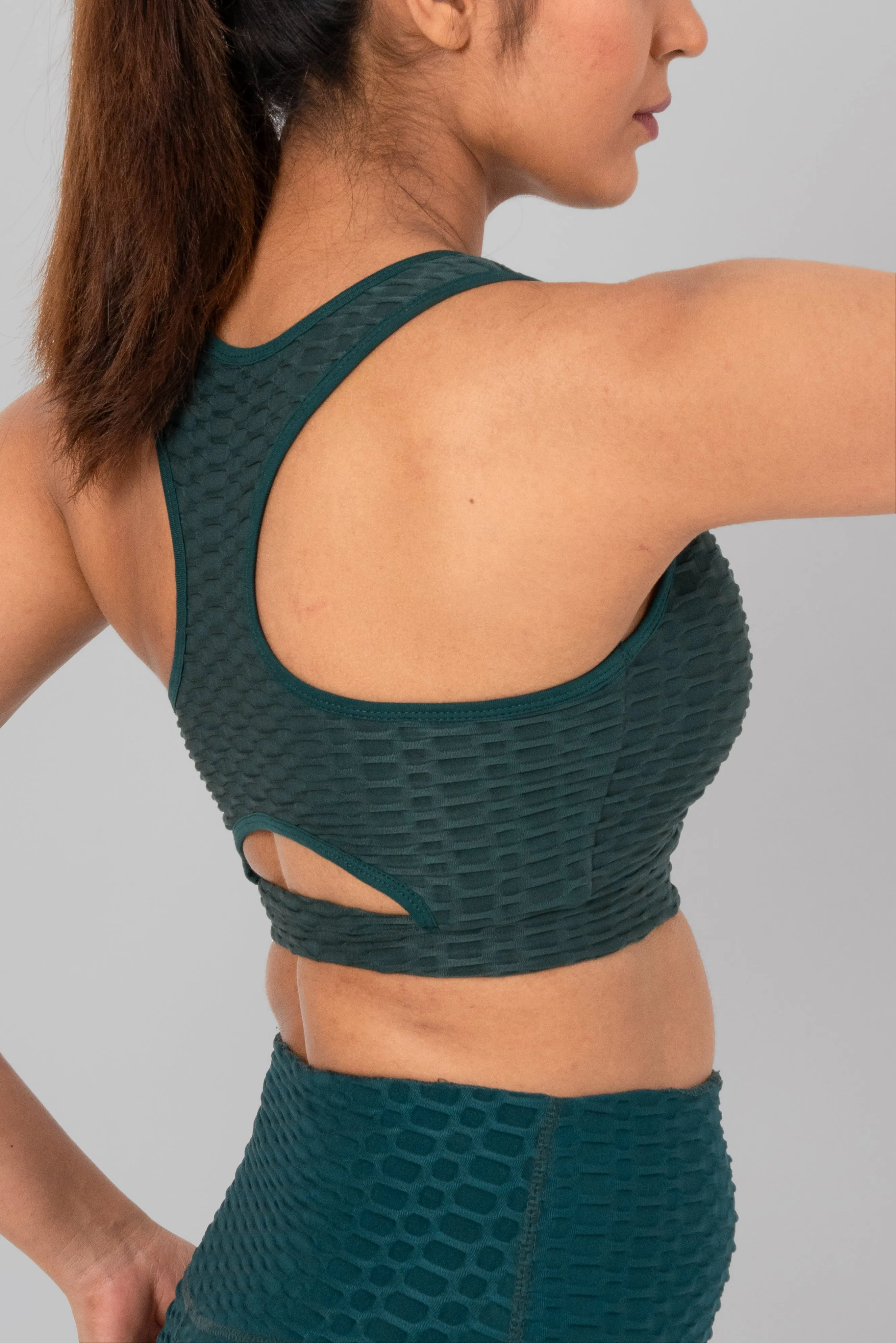 Sunday Sports Bra - Bottle Green