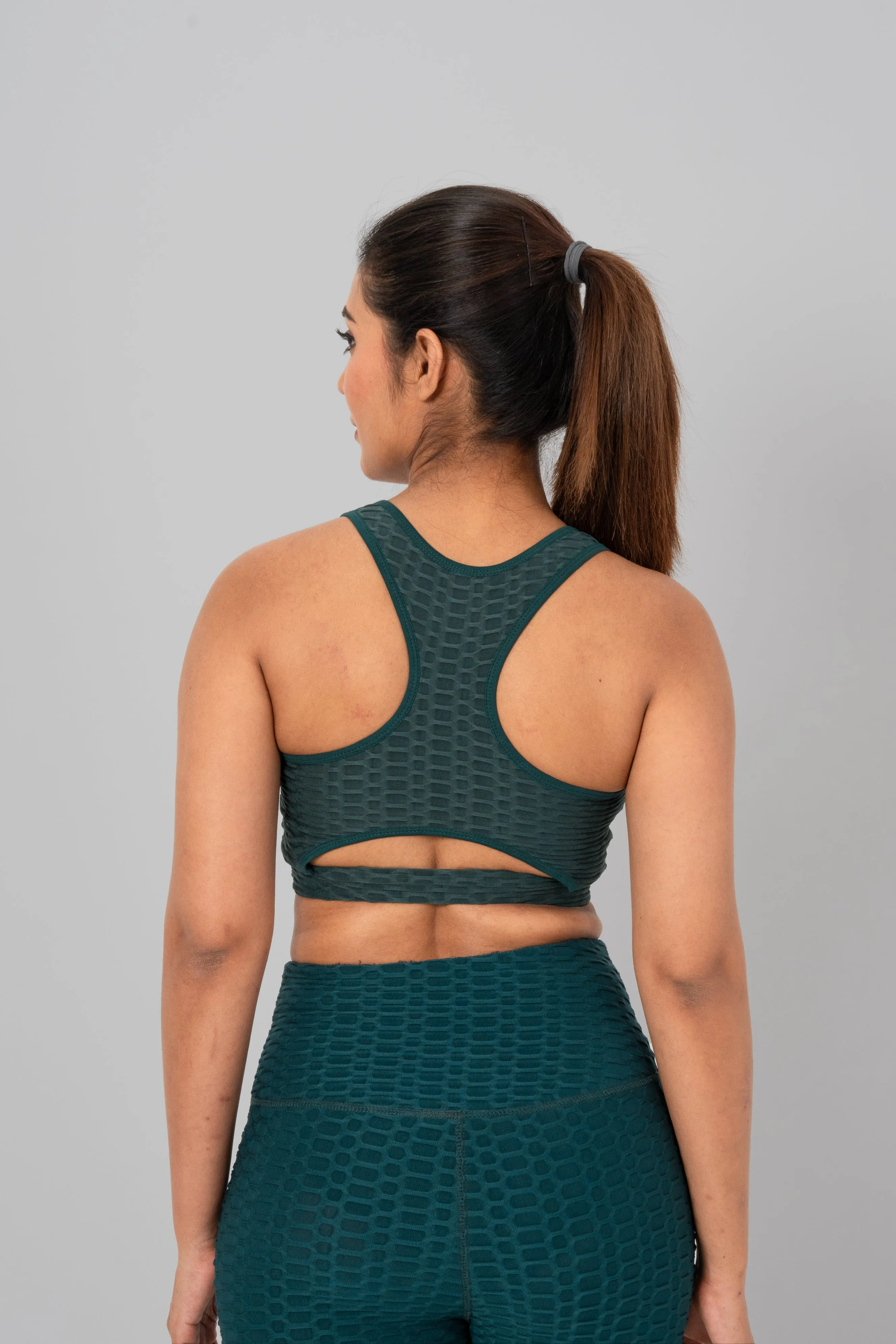 Sunday Sports Bra - Bottle Green