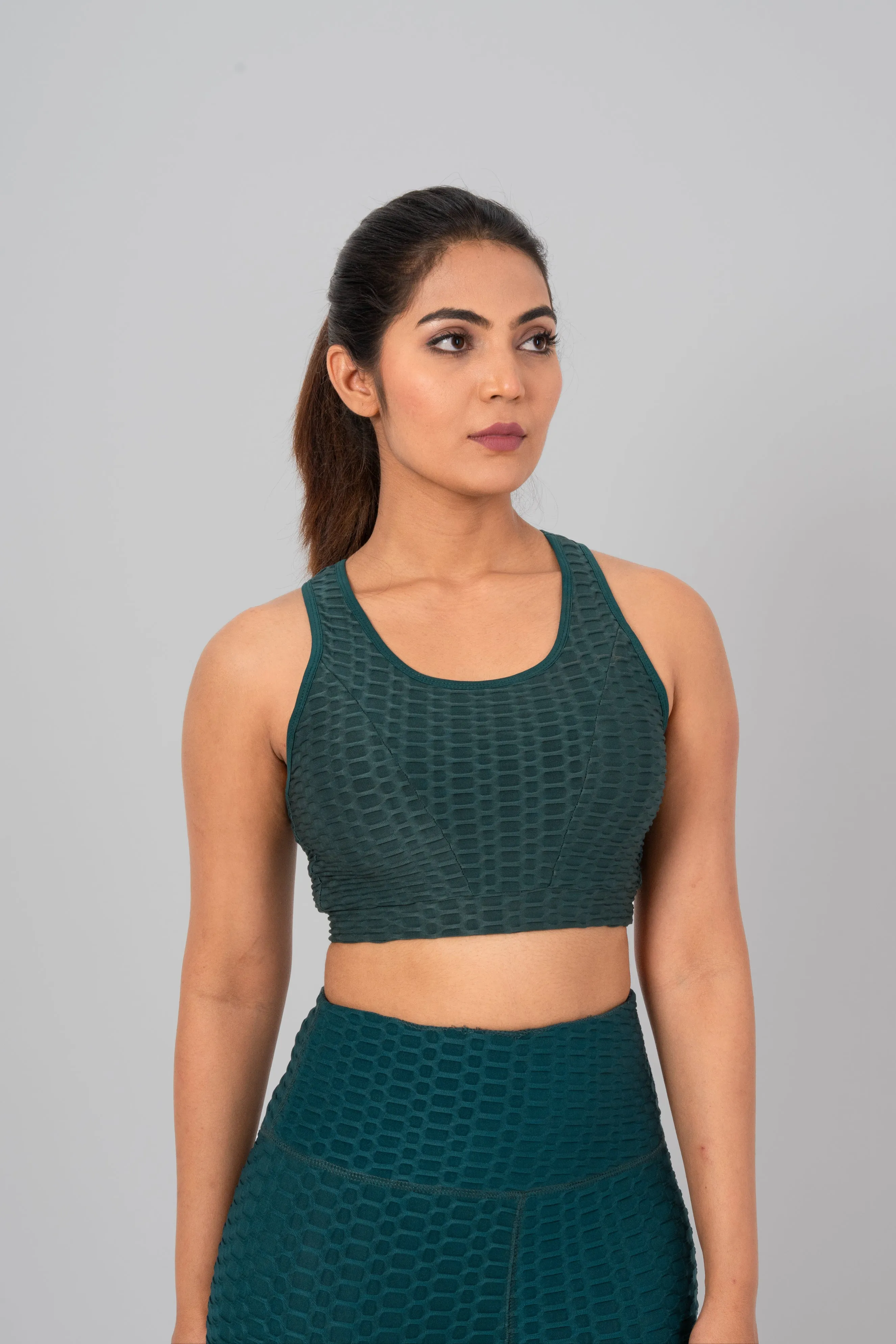 Sunday Sports Bra - Bottle Green