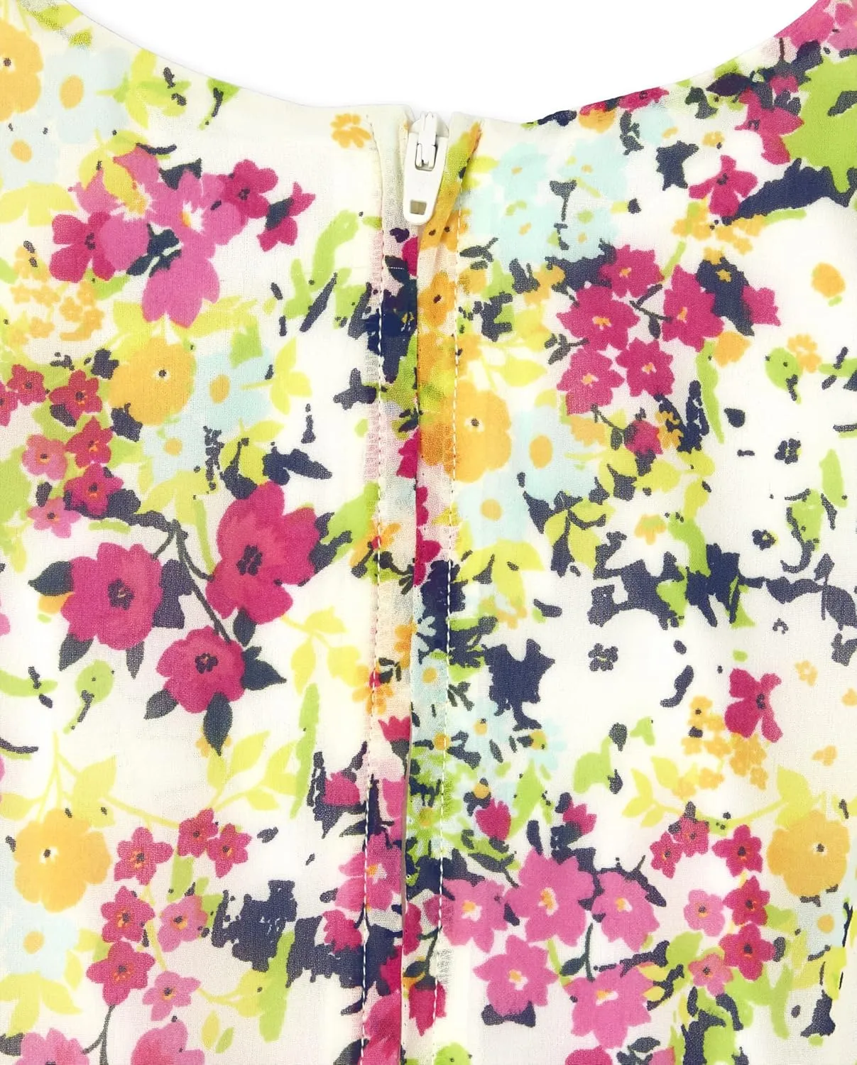 The Children's Place Girls' Floral Off Shoulder Dress