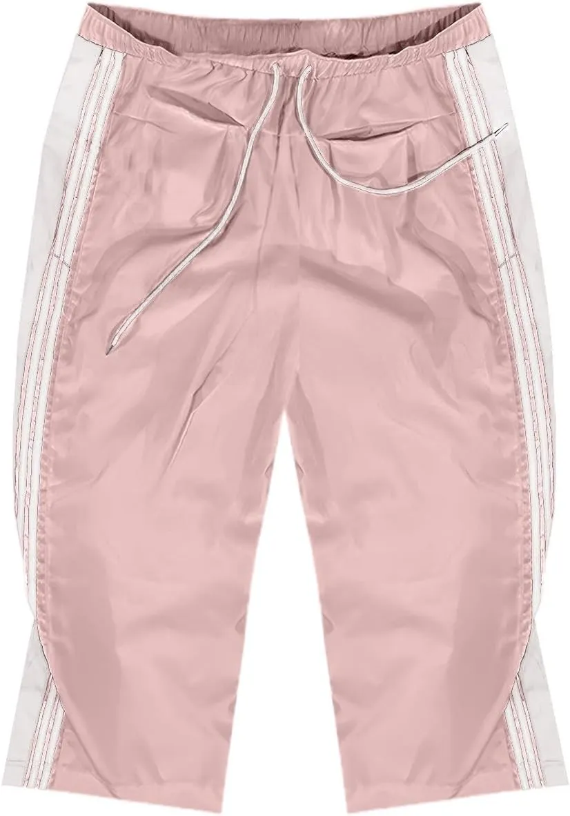 Trendy High Waist Wide Leg Trousers, 2025 New Straight Fit Elastic Waist Casual Pants