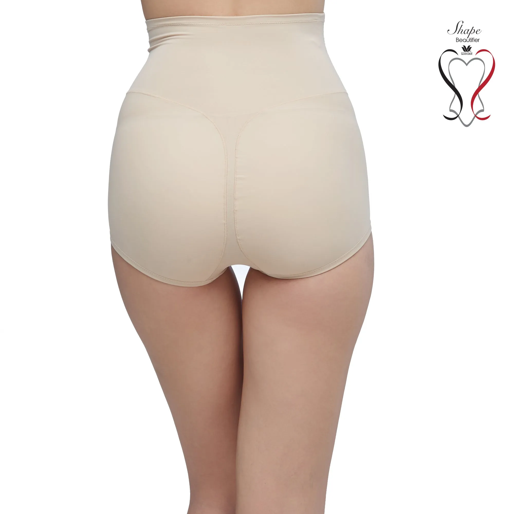 Wacoal Hips ชุดกระชับสัดส่วน กระชับหน้าทัองเอวสูง รุ่น WY1135 สีเนื้อ (NN)