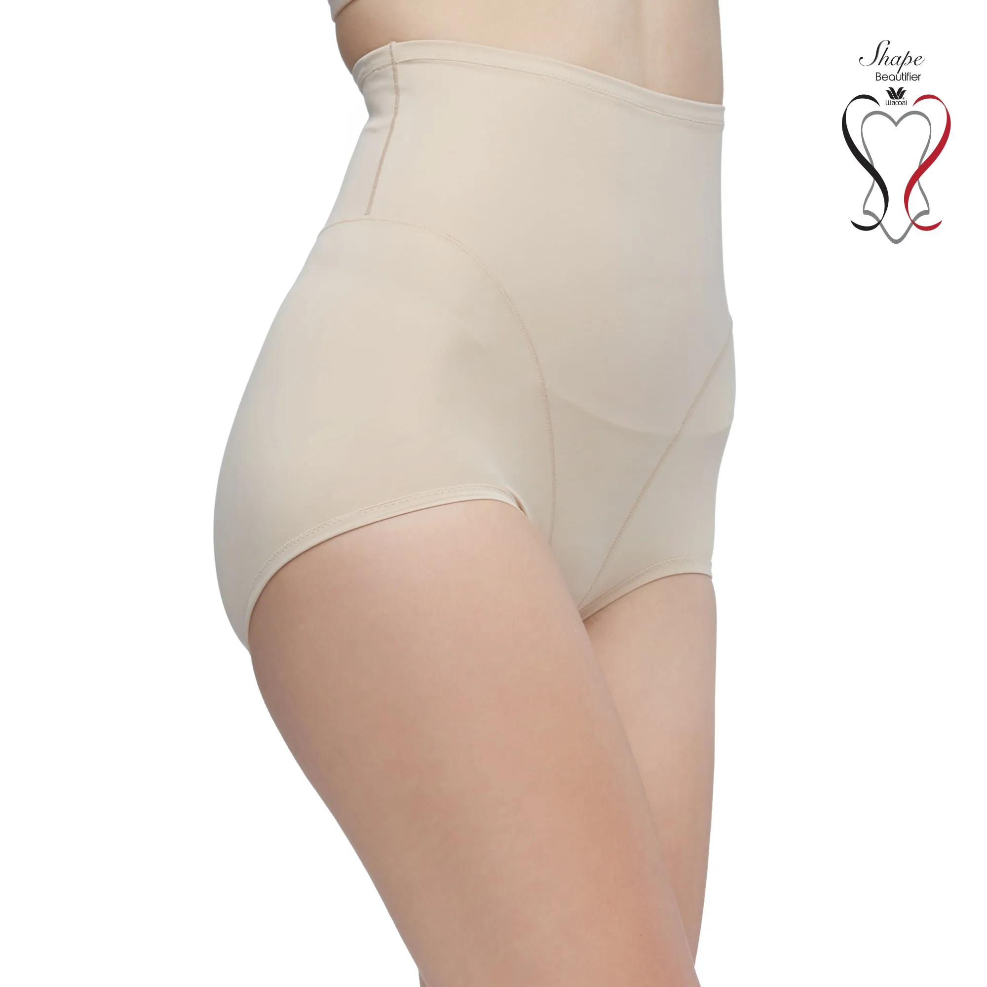 Wacoal Hips ชุดกระชับสัดส่วน กระชับหน้าทัองเอวสูง รุ่น WY1135 สีเนื้อ (NN)