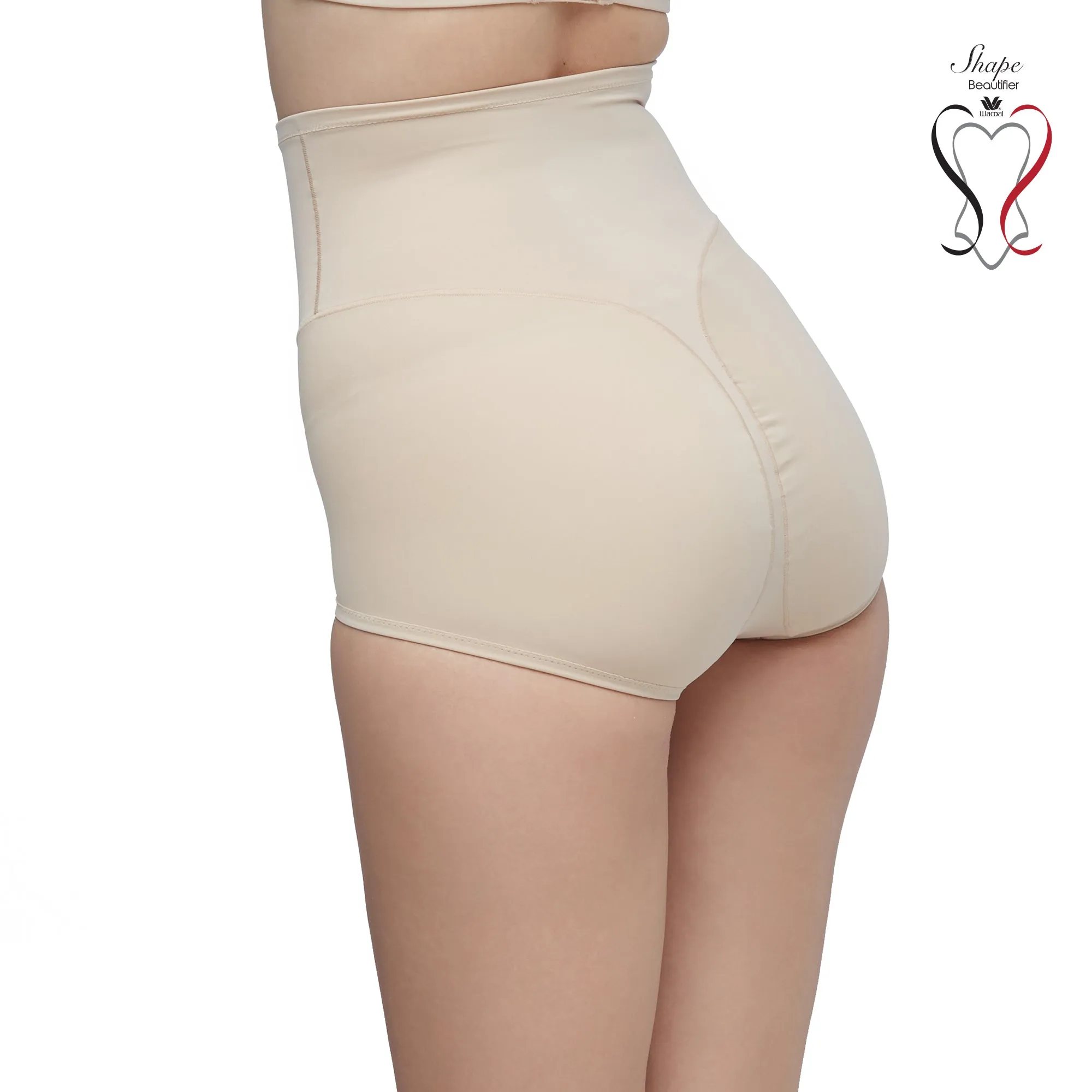 Wacoal Hips ชุดกระชับสัดส่วน กระชับหน้าทัองเอวสูง รุ่น WY1135 สีเนื้อ (NN)