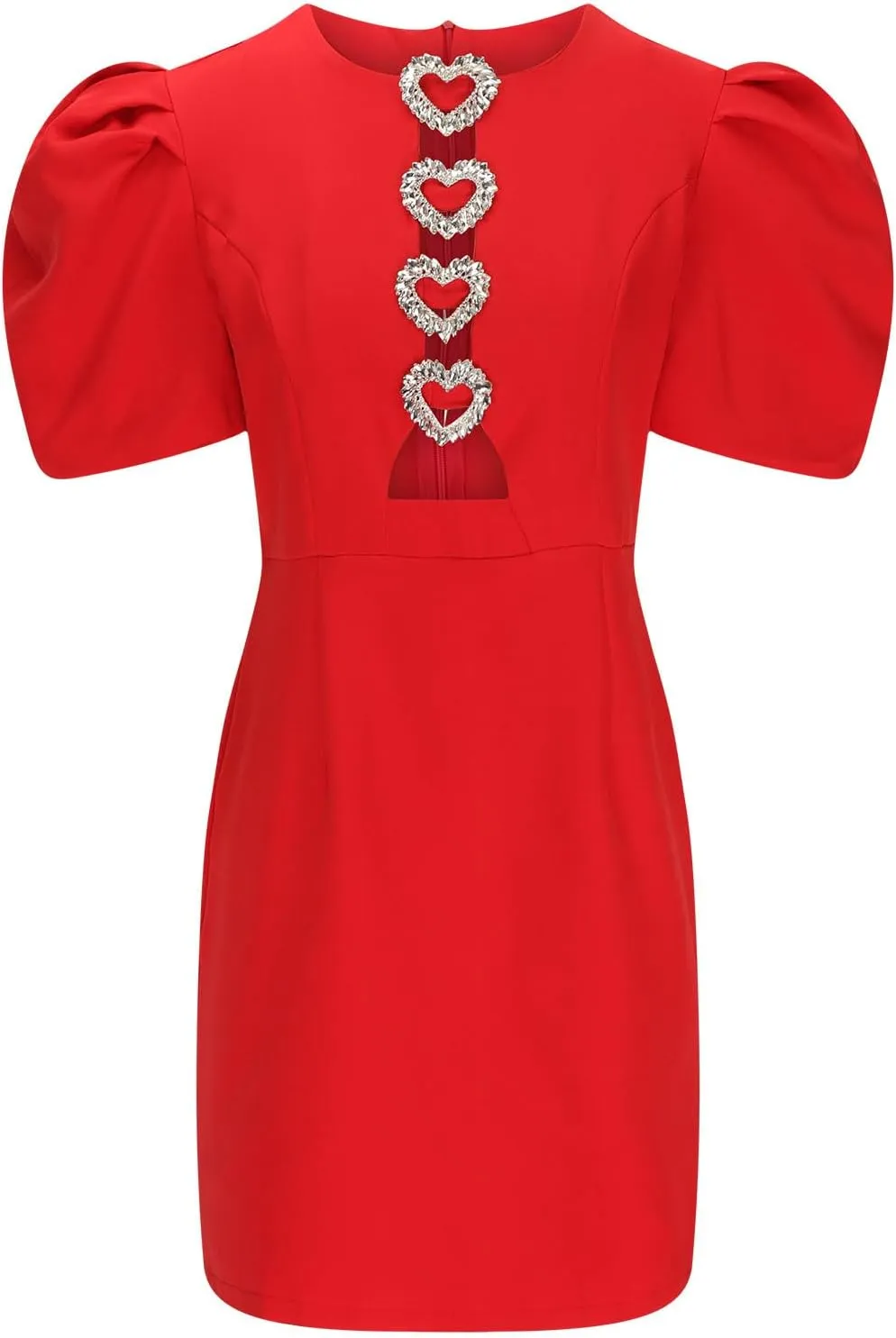 Women Hollow Out Bow Dress for O Neck Bodycon Dresses Female Party Elegant Sexy Slim Evening Mini Dresses for Women Formal