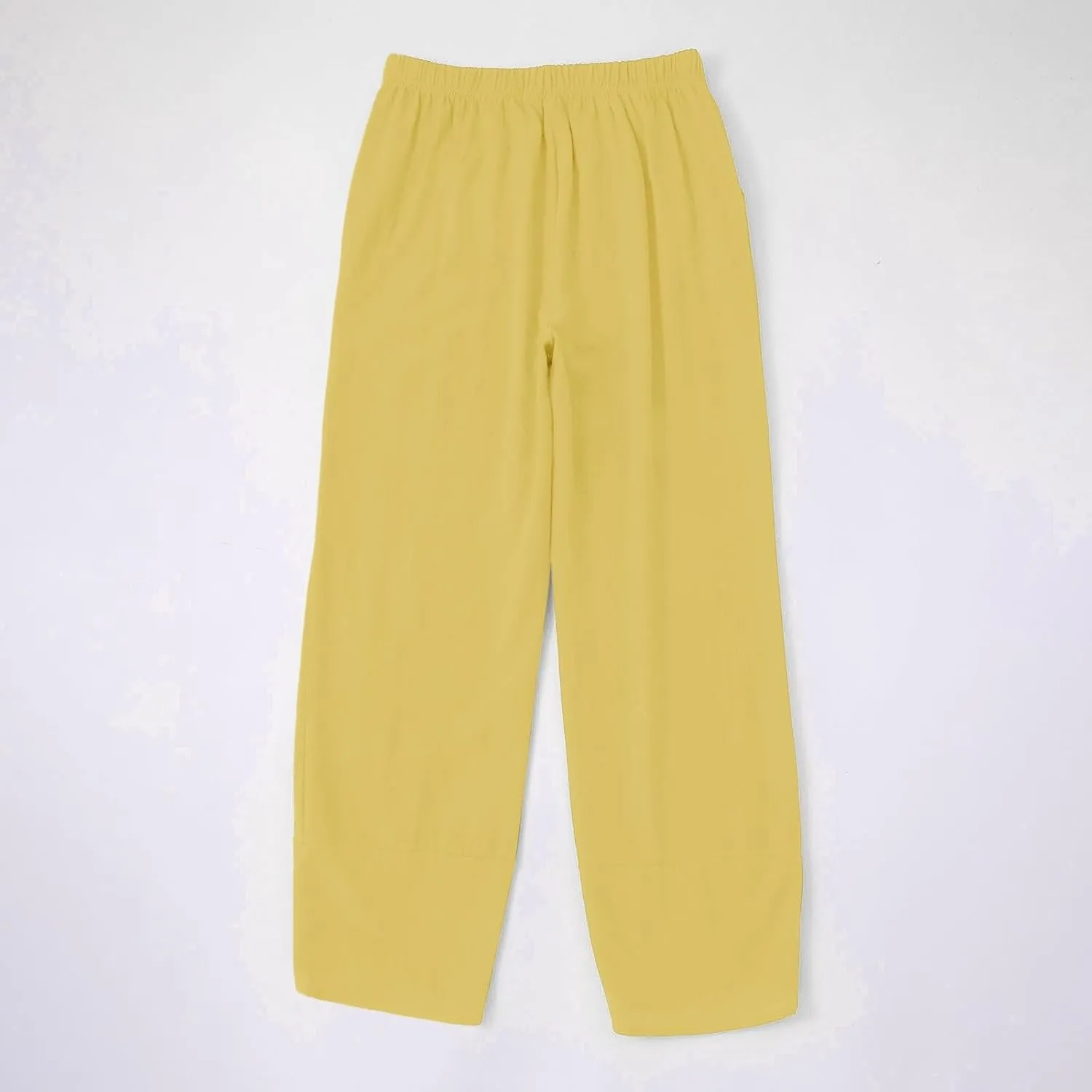 Women's Capri Pants Casual Cotton Linen Cropped Lounge Pants Trousers Pockets Elastic Waist Capris Pant for Women