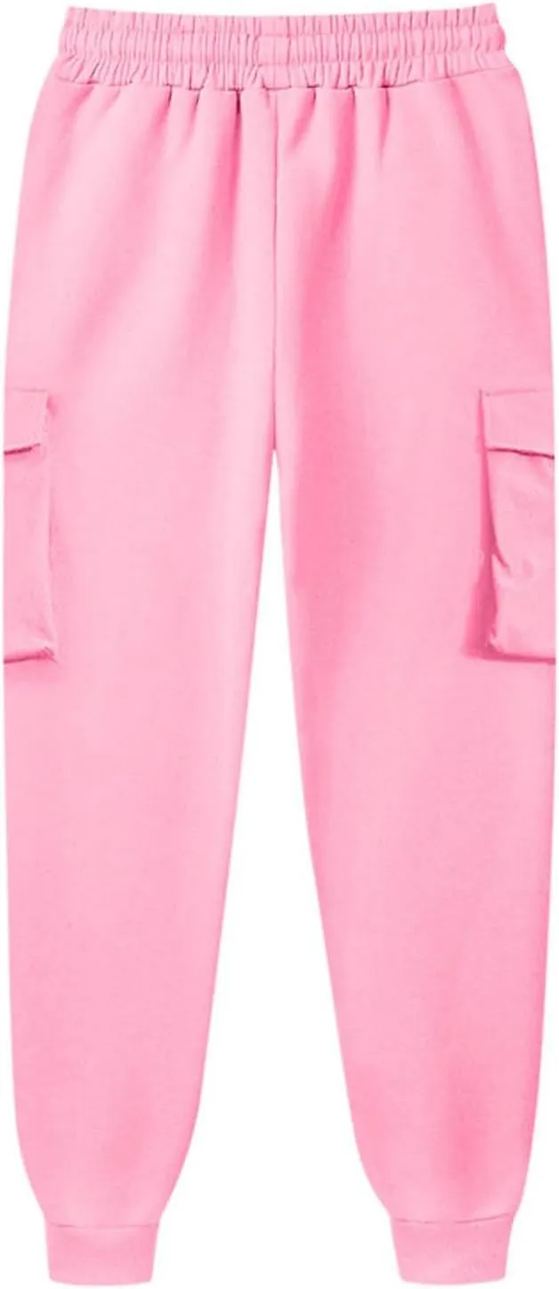 Women's Cinch Bottom Sweatpants High Waisted Athletic Joggers Casual Comfy Fall Sweatpants Women Baggy Lounge Pants