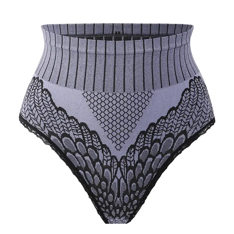 Women's Cotton High Waist Tummy Support Panties - LV389