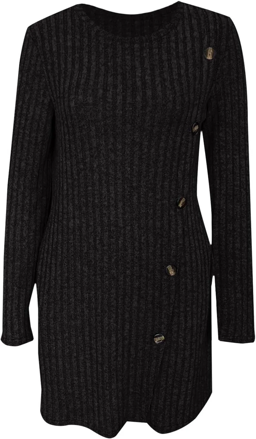 Women's Fall Sweater Dress Square Neck Long Sleeve BAB ydoll Mini Dress 2024 Prom Shirt Dress A Line Dress