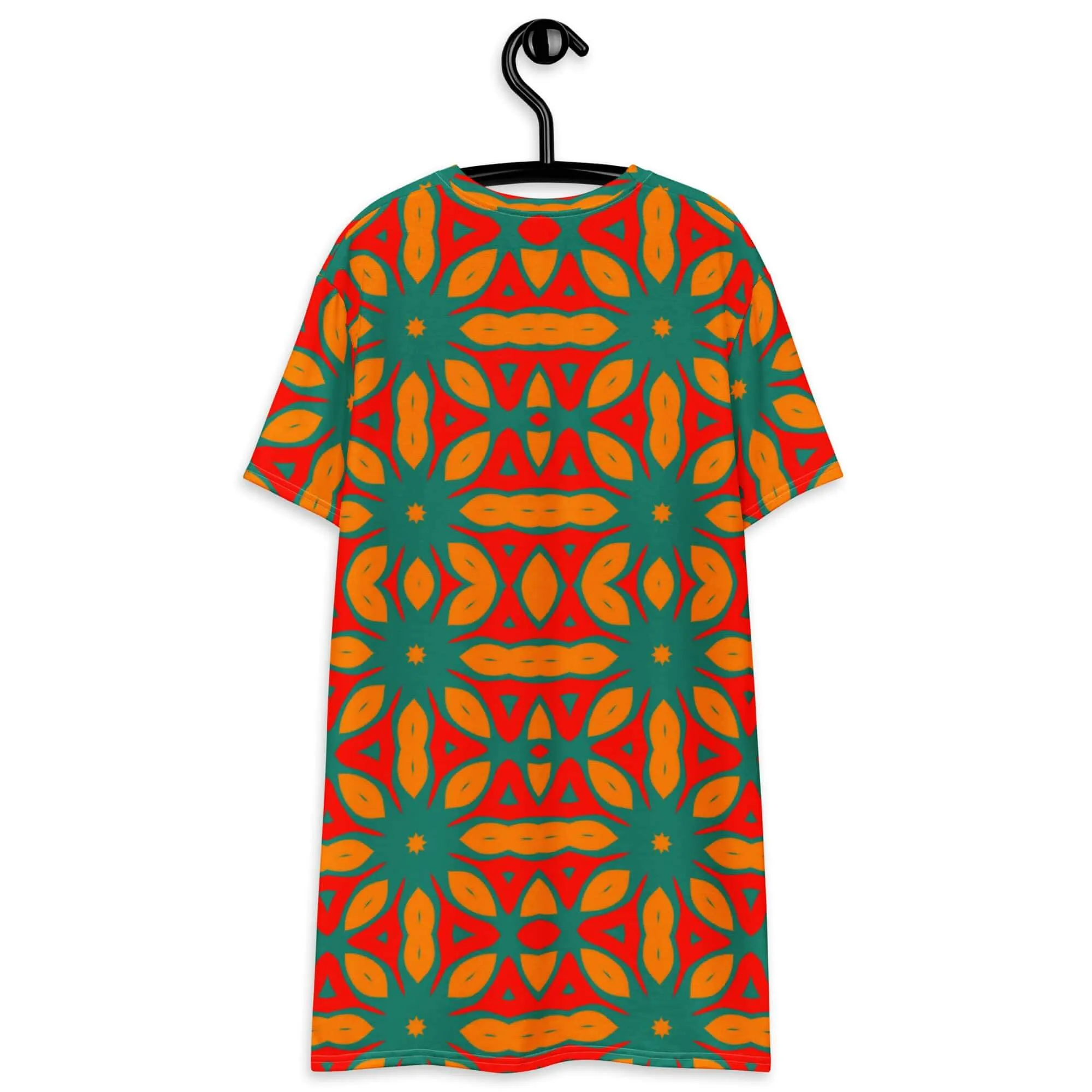 Women's Oversized T-shirt Dress Multicolor