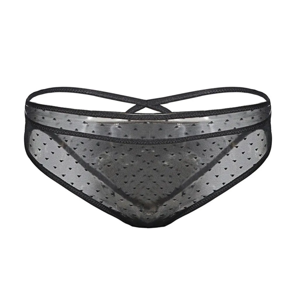 Women's Underwear | Black Translucent Panties